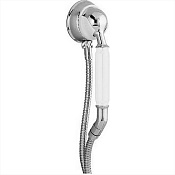 Cisal Arcana Toscana Душевой гарнитур: душевая лейка, шланг 120 см, вывод, цвет: chrome TS00303021
