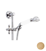 Cisal Arcana Toscana Душевой гарнитур: душевая лейка, шланг 150 см, цвет: antique bronze TS00311227