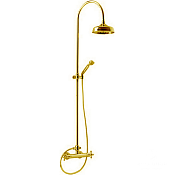 Cisal Arcana Ceramic Душевая стойка: термостатический смеситель, цвет: 24k gold AC00408024