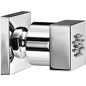 Cisal Shower Душевая форсунка настенная 4,2x5,2 см, цвет: chrome DS01508021