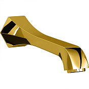 Cisal Cherie Излив настенный для ванны 20 см, цвет: 24k gold CE00024024