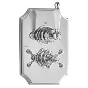 Cisal Arcana Toscana Смеситель термостатический для душа встраиваемый на 1 потребитель, цвет: chrome TS00728021
