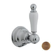 Cisal Arcana Toscana Запорный вентиль на горячую воду, цвет: antique bronze TS00031227