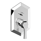 Cisal Cherie Смеситель для душа встраиваемый на 2 потребителя, цвет: chrome CE00210021