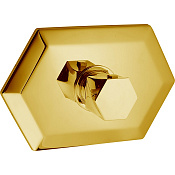 Cisal Cherie Смеситель термостатический для душа встраиваемый на 1 потребитель, цвет: 24k gold CE00720024