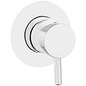 Cisal Less New Смеситель для душа встраиваемый на 1 потребитель, цвет: snow white LN0030004Q