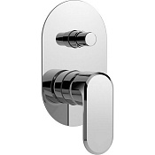 Cisal LineaViva Смеситель для душа встраиваемый на 2 потребителя, цвет: chrome LV00210021