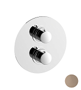 Cisal Slim Смеситель термостатический для душа встраиваемый на 3 потребителя, цвет: polished nickel SM0181002B