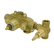 Cisal Vita Встраиваемая часть термостатического смесителя для душа на 2 потребителя ZA01914004