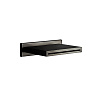 Gessi Rettangolo Излив каскадный настенный, цвет: matte black 20293#299