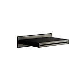 Gessi Rettangolo Излив каскадный настенный, цвет: matte black 20293#299