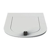 ArtCeram The One Крышка-сиденье для унитаза, цвет: matt white THA001 80