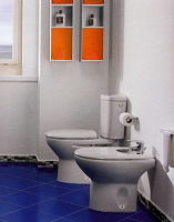 Roca Victoria Крышка-сиденье для унитаза, без микролифта, крепление хром, цвет: белый глянцевый ZRU8013900