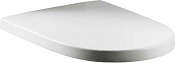 Roca Meridian Крышка-сиденье для унитаза, с микролифтом, крепление хром, цвет: белый глянцевый 8012AC004