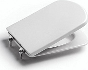 Roca Dama Senso Крышка-сиденье для унитаза, без микролифта, крепление хром, цвет: белый глянцевый 801511004