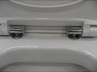 Roca Dama Senso Крышка-сиденье для унитаза, с микролифтом, крепление хром, цвет: белый глянцевый 801512004