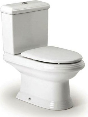 Roca America Крышка-сиденье для унитаза, с микролифтом, крепление хром, цвет: белый глянцевый 801492004