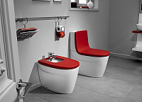 Roca Khroma Чаша напольного унитаза, цвет: белый глянцевый 341650000