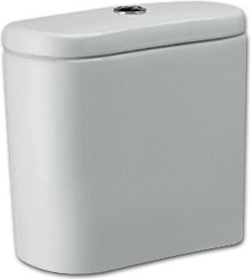 Roca Giralda Бачок для унитаза с механизмом двойного смыва, цвет: белый глянцевый 341469000