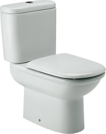 Roca Giralda Бачок для унитаза с механизмом двойного смыва, цвет: белый глянцевый 341469000