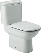 Roca Giralda Чаша напольного унитаза 39х68 см, без крышки, горизонтальный выпуск, цвет: белый глянец 342466000