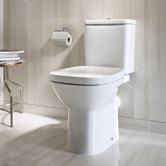 Roca Debba Чаша напольного унитаза 34х65,5 см, без крышки, с установ. комплектом, цвет: белый глянец 34299700Y