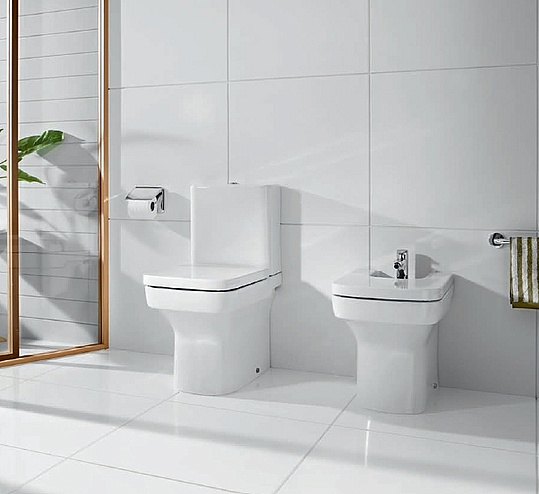 Roca Dama-N Бачок для унитаза с механизмом двойного смыва, без крышки, цвет: белый глянцевый 341784000