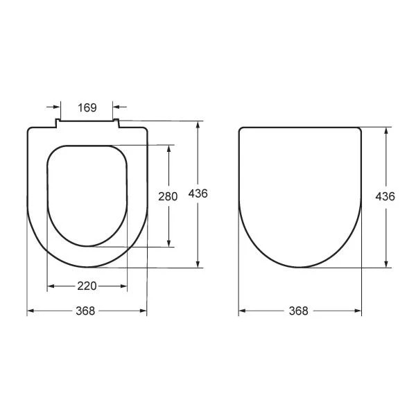 Roca Leon Крышка-сиденье для унитаза, с микролифтом, крепление хром, цвет: белый глянцевый ZRU9302943