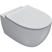 Globo 4All Унитаз подвесной безободковый, с креплением, 36x54 см, цвет: bianco матовый MDS03BO