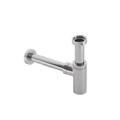 Globo Сифон для раковины латунный округлый, цвет: хром RA051CR