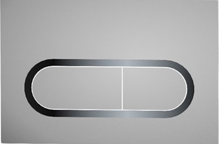 Ravak Chrome Кнопка смыва для унитаза, металл, цвет: сатин X01454