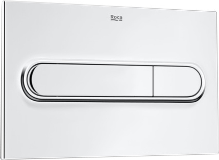 Roca Dual PL1 Кнопка смыва, цвет: хром 890095001