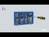 Roca Dual PL1 Кнопка смыва, цвет: хром 890095001