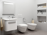 Ravak Chrome Кнопка смыва для унитаза, металл, цвет: белый X01455