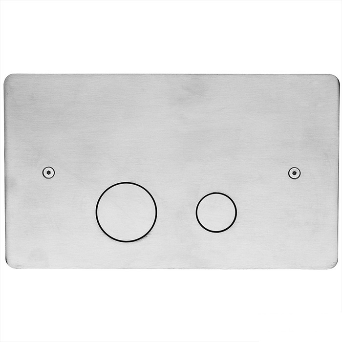 Cisal Клавиша двойного смыва для бачка Geberit, нержавеющая сталь, цвет: inox ZA001760D1