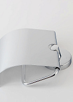 Hansgrohe Logis Держатель для туалетной бумаги с крышкой, латунь цвет: хром 40523000