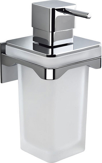 Colombo Design Forever Дозатор для жидкого мыла настенный, стеклянная колба, цвет: chrome B9333.CR-VAN