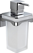 Colombo Design Forever Дозатор для жидкого мыла настенный, стеклянная колба, цвет: chrome B9333.CR-VAN
