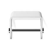 Decor Walther Stone TPH4 Держатель туалетной бумаги, подвесной, цвет: хром/белый 0974554