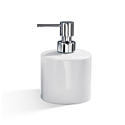 Decor Walther Porzellan DW 520 Дозатор для мыла, настольный, фарфор, цвет: хром 0844100