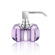 Decor Walther Kristall SSP Дозатор для жидкого мыла настольный, стеклянная колба, цвет: хром 0924280