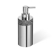 Decor Walther Rocks SSP1 Дозатор для мыла, настольный, латунная колба, цвет: хром 0933600