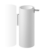 Decor Walther Stone WSP Дозатор для жидкого мыла, подвесной, композитная колба, цвет: хром 0972254