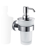 Decor Walther Basic WSP Дозатор для жидкого мыла, подвесной, стеклянная колба, цвет: хром 0530800