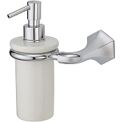 Cisal Cherie Дозатор для жидкого мыла, подвесной, керамическая колба, цвет: chrome CE09062021