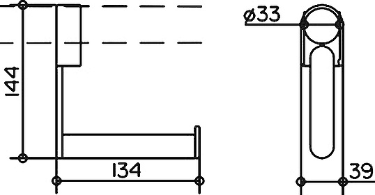 Keuco Plan Care Держатель туалетной бумаги, цвет: хром 34962 010000