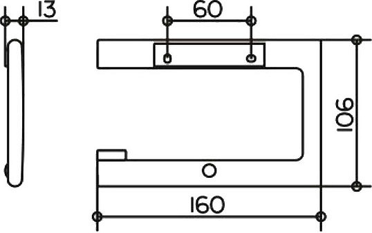 Keuco Edition 400 Держатель туалетной бумаги подвесной, цвет: хром 11562 010000