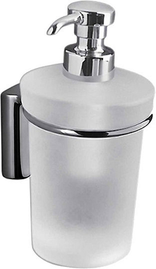 Colombo Design Luna Дозатор для жидкого мыла подвесной, стеклянная колба, цвет: chrome B9309.CR-VAN