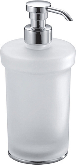 Colombo Design Link Дозатор для жидкого мыла настольный, стеклянная колба, цвет: chrome B9311.CR-VAN
