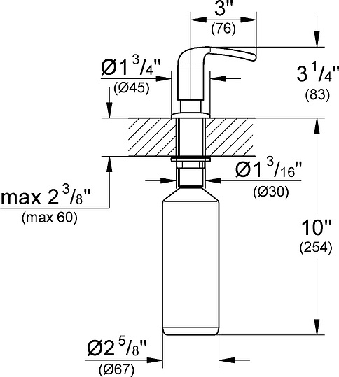Grohe Zedra Дозатор для жидкого мыла, цвет хром 40553000
